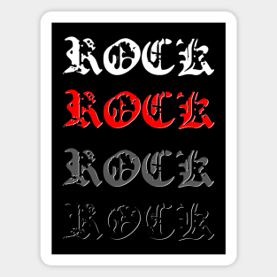 Rock music Magnet